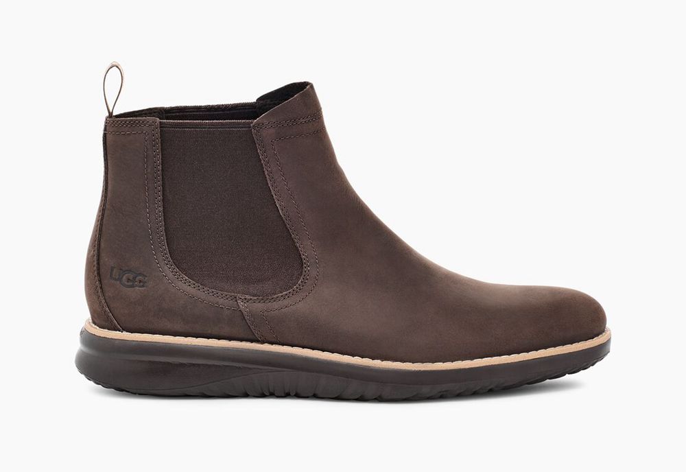 Ugg Chelsea Boots Canada - Ugg Men's Union Weather Brown